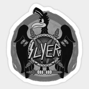 Slyer is a Slayer band  parody Sticker